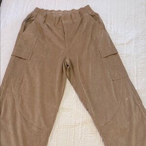 Nike Women's Jordan Tan Wide Leg Pants
